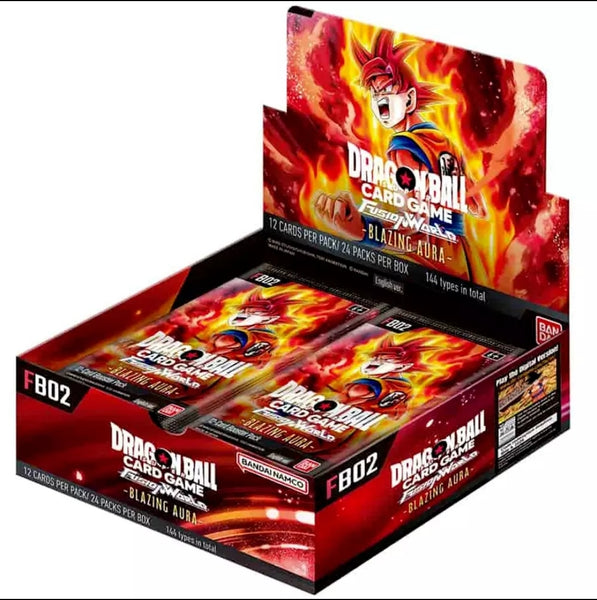 Dragon Ball Super Fusion World Blazing Aura FB-02 Sealed Sealed