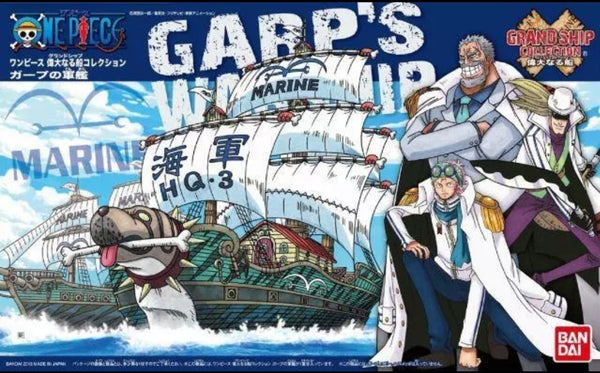 One piece Garps warship model kit