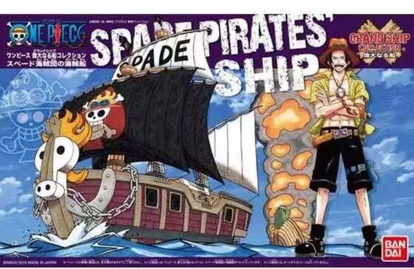 One piece Spade Pirates ship model kit