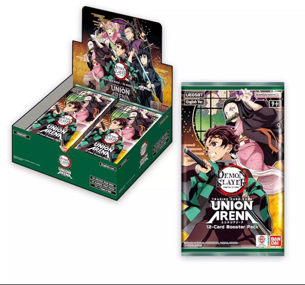 Union arena Demon Slayer booster box