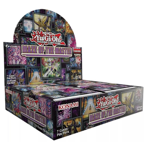 Yugioh Maze of the Master booster box