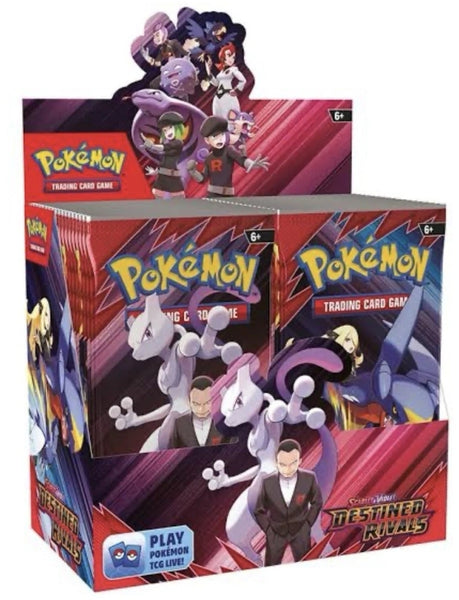 Pokemon Destined Rivals booster box Toy Mandala Pokemon Destined Rivals booster box Toy Mandala