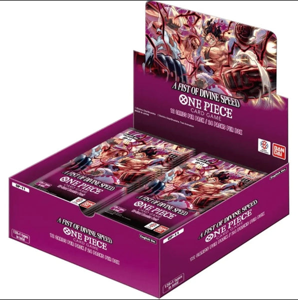 One piece Fist of Divine Speed booster box