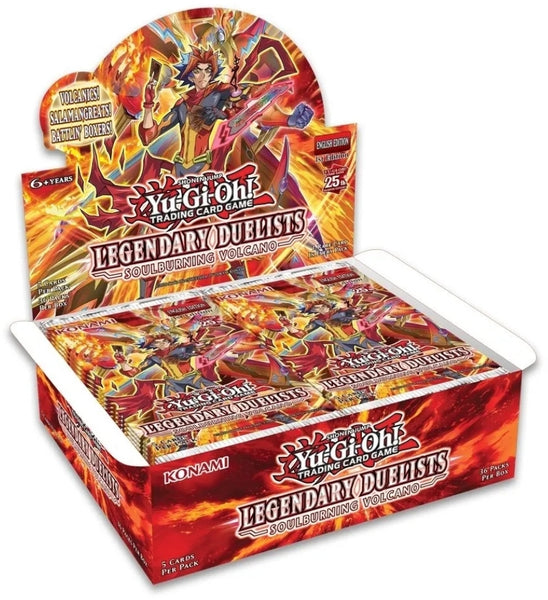 Legendary Duelists: Soulburning Volcano Booster Box YuGiOh Toy Mandala Legendary Duelists: Soulburning Volcano Booster Box YuGiOh Toy Mandala