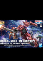 Gundam 1/144 HG The Origin #024 MS-06S Char Zaku II Red Comet Ver. Model Kit USA