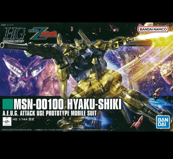 HG MSN-00100 Hyaku-Shiki - 1/144 Scale Model Kit - NIB