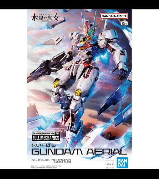 Bandai 1/100 Full Mechanics Witch From Mercury Gundam Aerial Model Kit In Stock