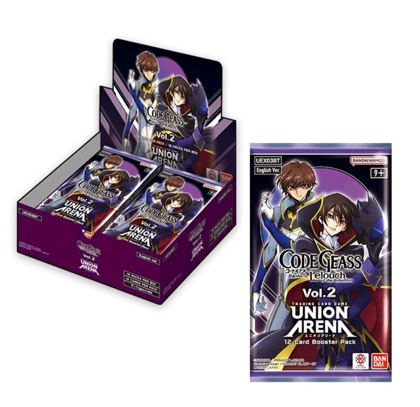 Union arena Code Geass vol 2 booster packs