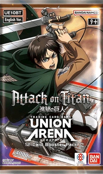 Union arena Attack on Titan booster pack