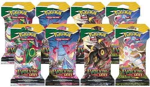 Pokemon Sword and Shield Evolving Skies Sleeved Booster Pack