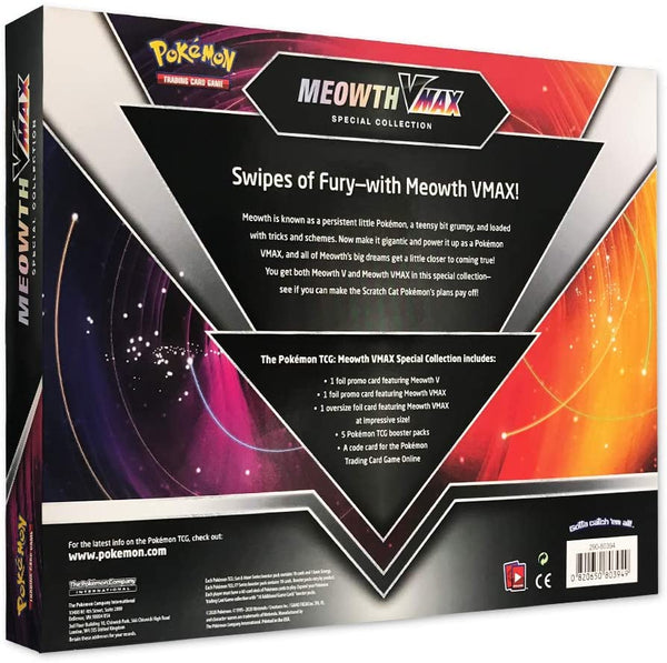 Pokemon TCG: Meowth V Teaser Box | 5 Booster Packs | 2 Foil Promo Card Toy Mandala Pokemon TCG: Meowth V Teaser Box | 5 Booster Packs | 2 Foil Promo Card Toy Mandala