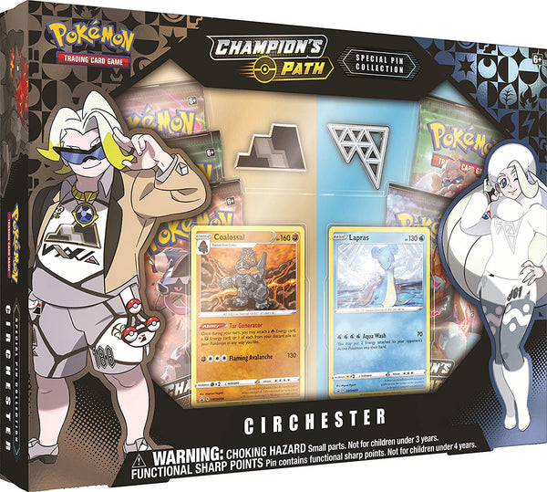 Pokemon TCG: Champion's Path Special Pin Collection Circhester