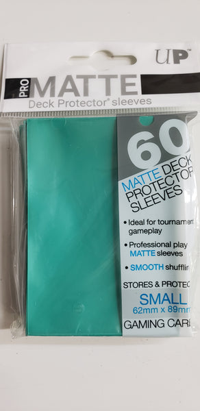 UPSP - Ultra Pro 60ct small Aqua (matte) sleeves Toy Mandala UPSP - Ultra Pro 60ct small Aqua (matte) sleeves Toy Mandala