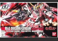 Gundam HG 1/144 Unicorn Gundam Destory mode