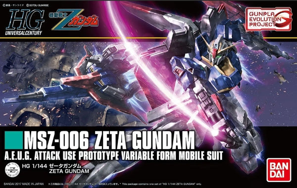 Hg 1/144 Zeta Gundam