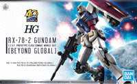 HG 1/144 RX-78-2 Gundam (Beyond Global) Model Kit Bandai Hobby