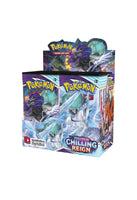buy chilling reign booster box Pokemon Sword & Shield Factory Sealed (Each pack contains 10 random cards) Chilling Reign takes Pokmon TCG players to The Crown Tundra Pokemon Sword & Shield Chilling
