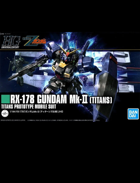 Bandai Spirits HGUC RX-178 Gundam MK-II Titans HG 1/144 Model Kit USA Seller