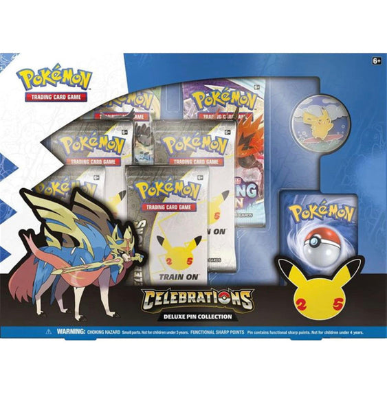 Pokemon TCG: 25th Anniversary Deluxe Pin Collection