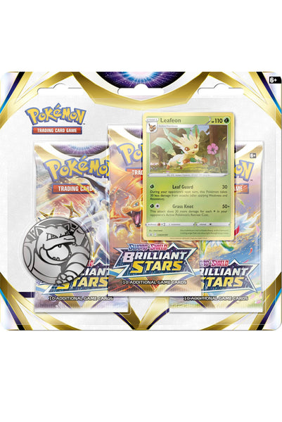 Pokmon TCG: Sword & ShieldBrilliant Stars Three-Booster Blister Toy Mandala Pokmon TCG: Sword & ShieldBrilliant Stars Three-Booster Blister Toy Mandala