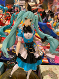 Hatsune Miku Figure Princess AMP Figure ~Alice ver.~, Multiple Colors