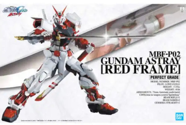 MBF-P02 Gundam Astray Red Frame Mobile Suit Gundam Seed Astra... Plastic Model