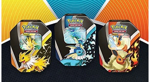 Pokemon TCG Eevee Evolutions V Tin