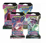 Pokemon SS8 FUSION STRIKE SLEEVED BOOSTER Pack Lot of 4 Packs (LIMIT ONE PER CUSTOMER)