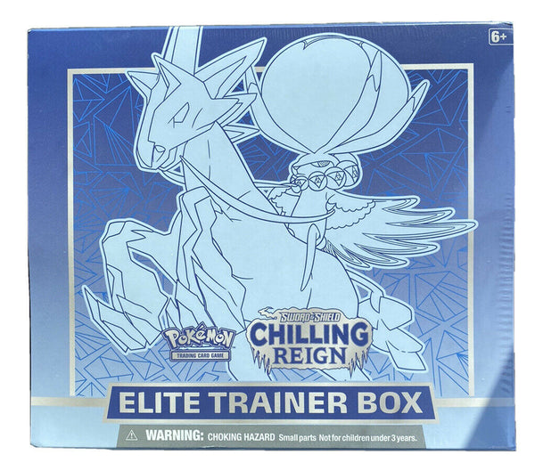 Pokemon TCG Sword & Shield - Chilling Reign - Elite Trainer Ice rider calyrex
