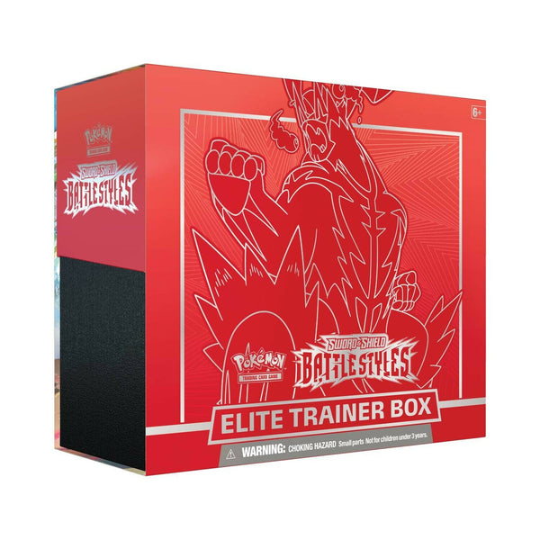 Pokemon tcg Battle Styles Elite Trainer Box Red New Sealed