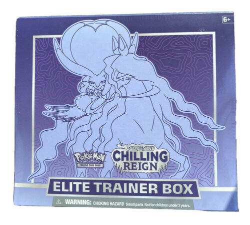 Pokemon TCG Sword & Shield - Chilling Reign - Elite Trainer Shadow rider calyrex